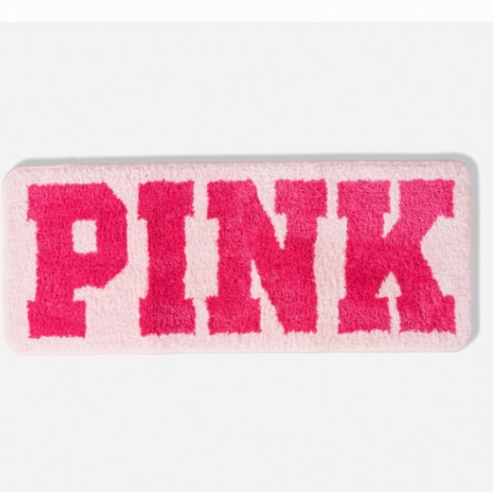 🆕VS PINK BATH RUG/MAT BNWT QUALITY NON-SLIP